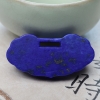 深蓝色青金石如意锁吊坠-红掌柜