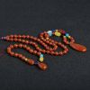 天然川料南红蜜蜡手串 - 红掌柜