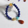 阿富汗天然青金手串-红掌柜