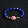 紫蓝色青金石随形手串-红掌柜