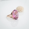 粉色托帕石戒指-红掌柜