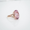 粉色托帕石戒指-红掌柜