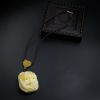 手工结咖色项链绳-红掌柜
