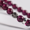 天然石榴石手串-红掌柜