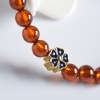 巴西5.5mm橙色石榴石单圈手串 - 红掌柜