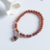 橙色石榴石单圈手串 - 红掌柜