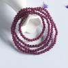 天然4mm紫色石榴石4圈手串 - 红掌柜