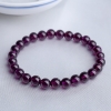 6.5mm巴西紫色石榴石手串-红掌柜