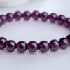 天然紫色石榴石手串-红掌柜