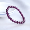 6.5mm天然紫色石榴石手串-红掌柜