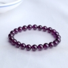 7mm巴西紫色石榴石手串-红掌柜