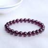 7mm巴西紫色石榴石手串-红掌柜