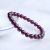 7mm天然紫色石榴石手串-红掌柜