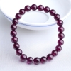 7mm紫色石榴石手串-红掌柜