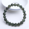 巴西天然绿发晶圆珠手串 - 红掌柜