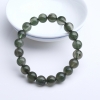 巴西天然绿发晶圆珠手串 - 红掌柜