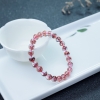 天然金草莓晶单圈手串-红掌柜