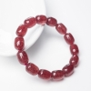 草莓晶桶珠单圈手串-红掌柜