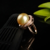 金色珍珠戒指-红掌柜