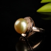 天然珍珠戒指-红掌柜