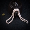 天然海水粉色珍珠项链-红掌柜