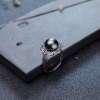 海水黑珍珠戒指-红掌柜