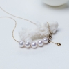 白色珍珠锁骨链-红掌柜