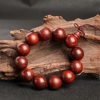 小叶紫檀单圈手串-红掌柜