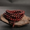 天然印度带星小叶紫檀多圈手串-红掌柜