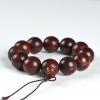 印度天然带星小叶紫檀单圈手串-红掌柜