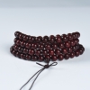 印度天然带星小叶紫檀108佛珠-红掌柜