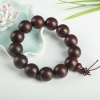 印度天然带星小叶紫檀单圈手串-红掌柜