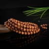 8.2mm天然老山檀108佛珠-红掌柜