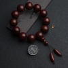 鸡血红小叶紫檀手串-红掌柜