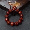 小叶紫檀单圈手串-红掌柜