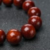满星鸡血红小叶紫檀手串-红掌柜