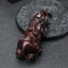 印度天然小叶紫檀摆件-红掌柜