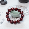 小叶紫檀单圈手串-红掌柜