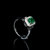 18K祖母绿戒指-红掌柜