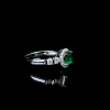18K祖母绿戒指-红掌柜