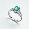 哥伦比亚祖母绿戒指-红掌柜
