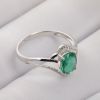 天然祖母绿戒指-红掌柜