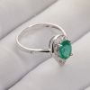 哥伦比亚祖母绿戒指-红掌柜