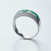 天然祖母绿宝石戒指-红掌柜