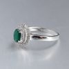 哥伦比亚祖母绿宝石戒指-红掌柜