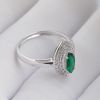 天然祖母绿宝石戒指-红掌柜
