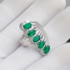 哥伦比亚祖母绿戒指-红掌柜