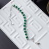 18K金哥伦比亚天然祖母绿宝石手链-红掌柜