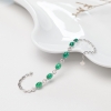 18K蓝绿祖母绿手链-红掌柜