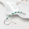 蓝绿祖母绿手链-红掌柜